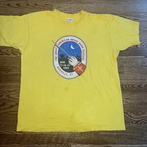 Vintage 90s XL Great American Brass Band Festival Shirt 1994 Danville KY Single